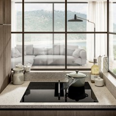 Elica PRF0167054 NikolaTesla FIT BL/A/72 Επαγωγική Εστία Αυτόνομη με Απορροφητήρα 72x51.5εκ.